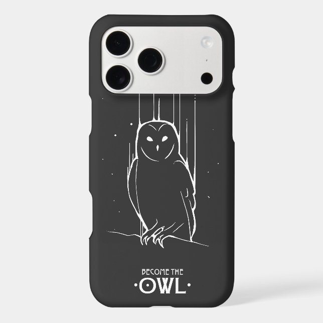 OWL ANIMAL LINE BECOME THE OWL (Back)