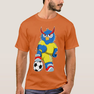 Owl as player with ball T-Shirt
