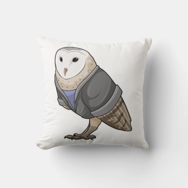 Owl as Secretary Cushion (Front)