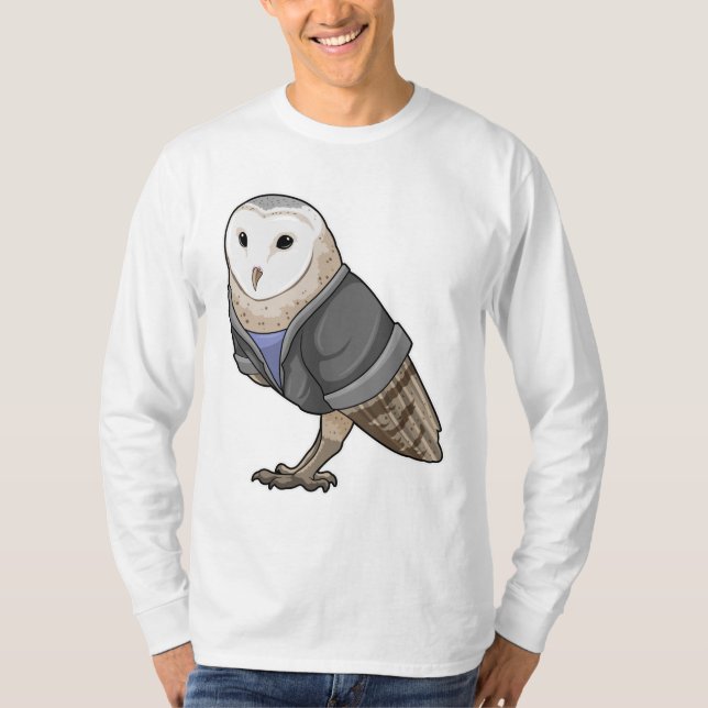 Owl as Secretary T-Shirt (Front)