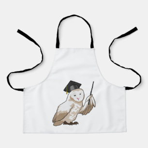 Owl as Teacher with Pointer Apron