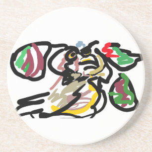 Owl Autumn joy Coaster