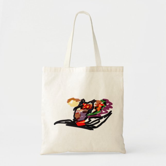 Owl autumn joy fal tote bag (Front)