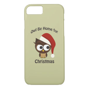 Owl be home for Christmas! Case-Mate iPhone Case