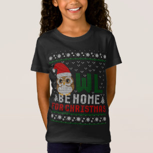 Owl Be Home For Christmas Ugly Sweater