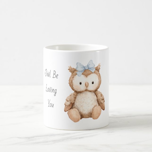 Owl Be Loving You Coffee Mug (Center)