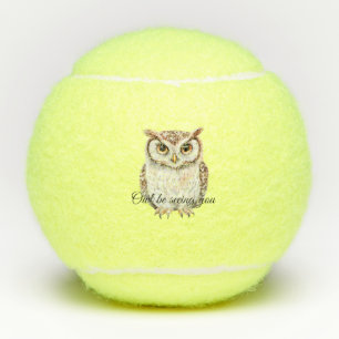 Owl Be Seeing You Tennis Balls