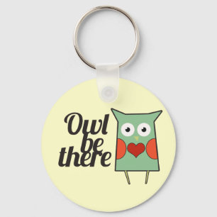 Owl be Ther Key Ring