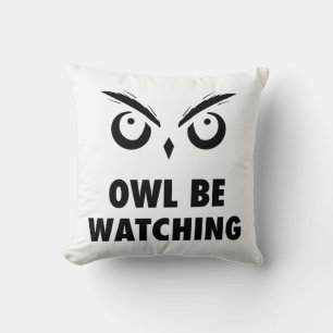 Owl Be Watching Cushion