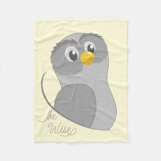 Owl-Be Wise Fleece Blanket