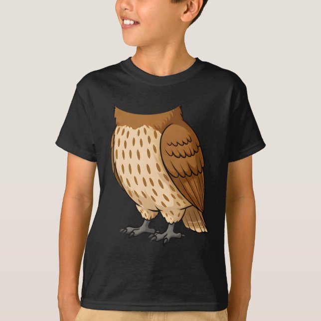 Owl Belly Hallowee T-Shirt (Front)