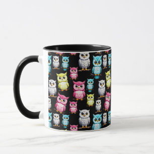 Owl Birds Cute Design Mug