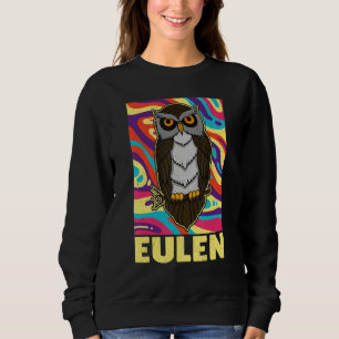 Owl Birds Ornithologist Biology Biologist Night Cu Sweatshirt