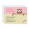 Owl Birthday Invitation