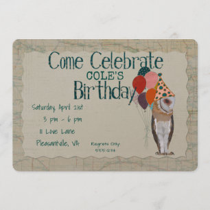 OWL Birthday Invitation