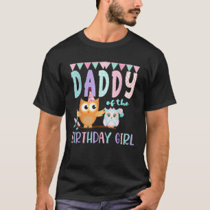 Owl Birthday Party Matching Group  T-Shirt