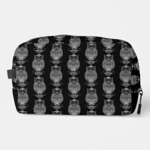 Owl (black) - Dopp Kit
