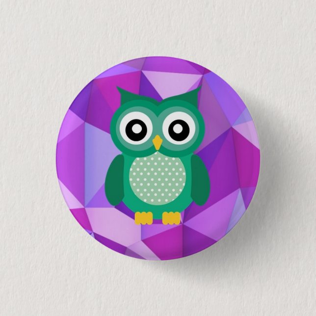 owl button (Front)