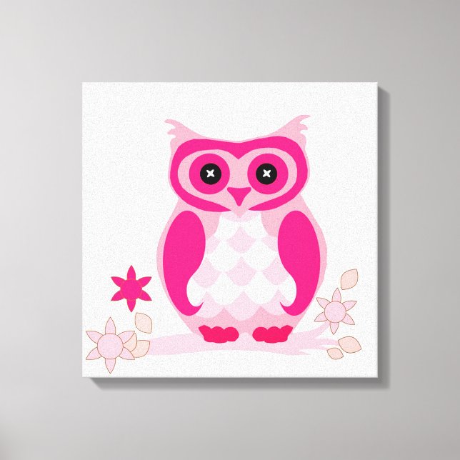 Owl Canvas Print (Front)