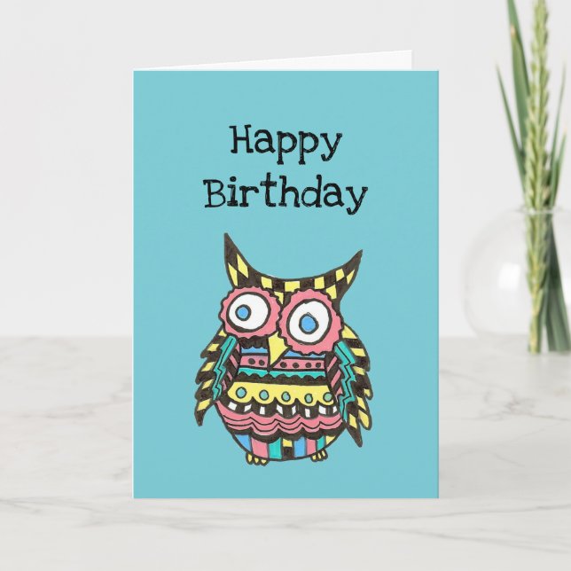 Owl Card (Front)