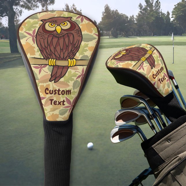Owl Cartoon Golf Head Cover (Creator Uploaded)