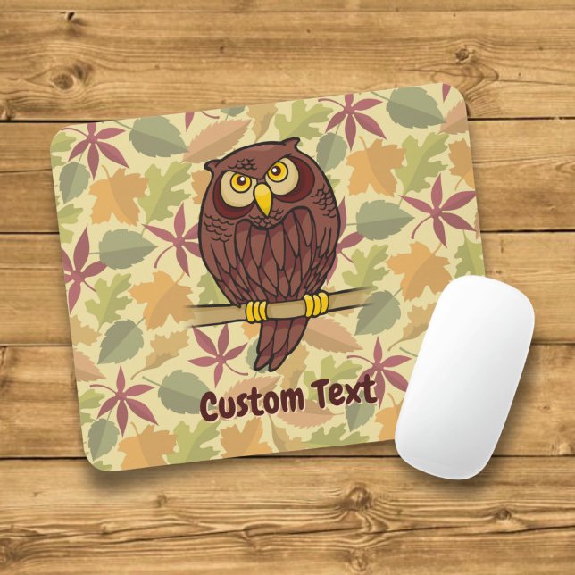 Owl Cartoon Mouse Pad (Creator Uploaded)