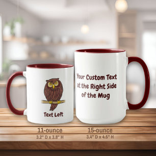Owl Cartoon Mug