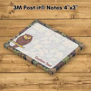 Owl Cartoon Post-it Notes
