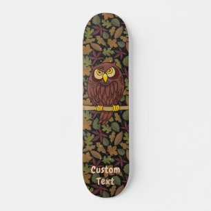 Owl Cartoon Skateboard