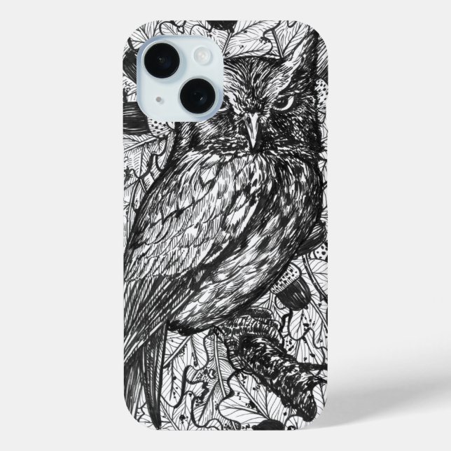Owl Case-Mate iPhone Case (Back)