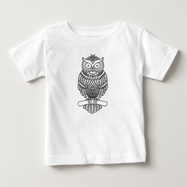 Owl (classic) - Baby T-Shirt (Front)