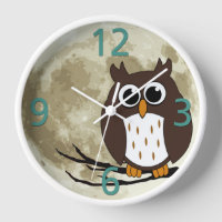 Owl Clock