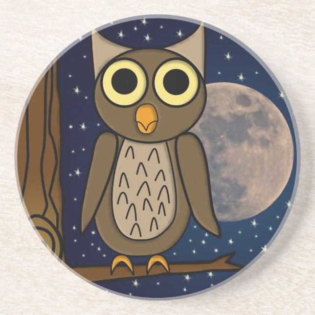 Owl Coaster (Front)