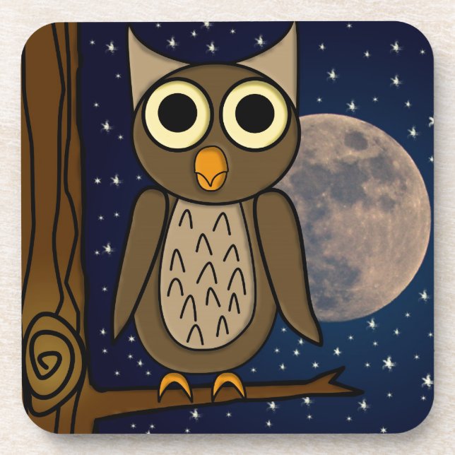 Owl Coaster (Front)