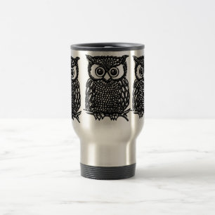Owl Coffee mug, Travel mug or frosted mug cups