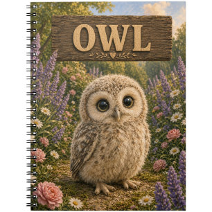 Owl Cute Baby Storybook Nursery Animal Notebook