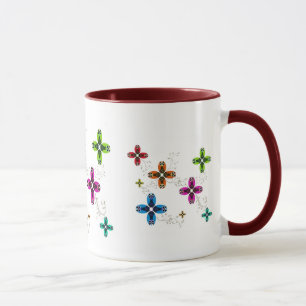 Owl Daisies Mug