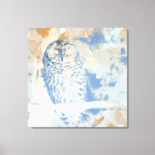 Owl [design] 30" x 30" canvas print