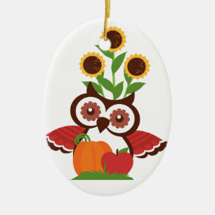 Owl design ornament