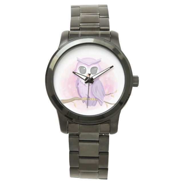 owl design watch (Front)