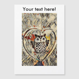 Owl drawing