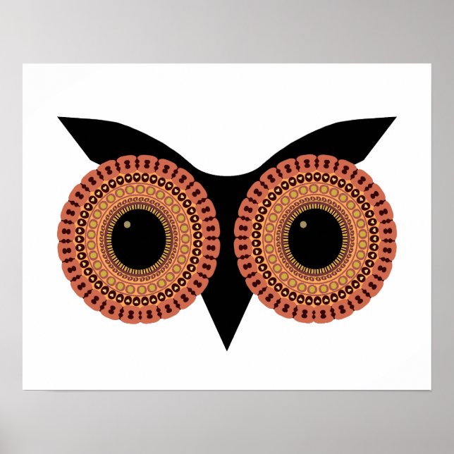 Owl Eyes custom poster (Front)