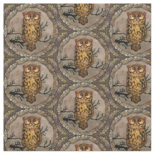 Owl Eyes Fabric