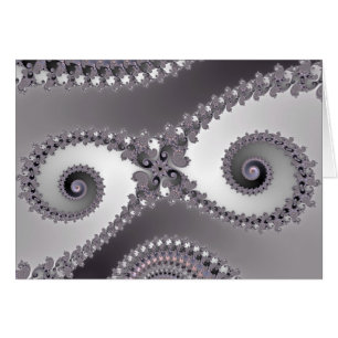 Owl Eyes - Fractal Card