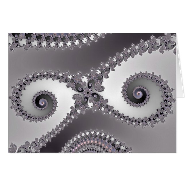 Owl Eyes - Fractal Card (Front Horizontal)