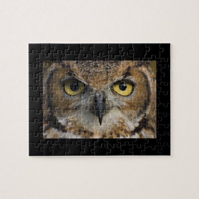 Owl Eyes Jigsaw Puzzle (Horizontal)