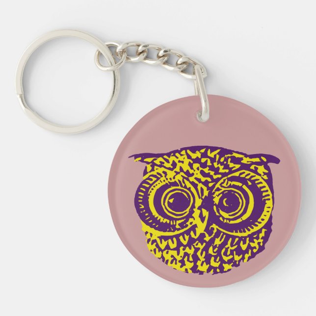 Owl Eyes Key Ring (Front)