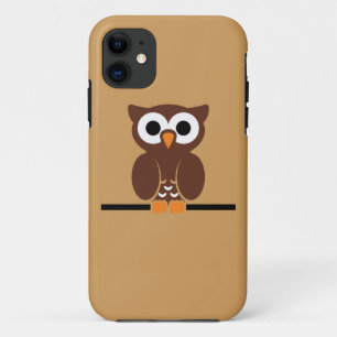 owl eyes wire cartoon animal Case-Mate iPhone case