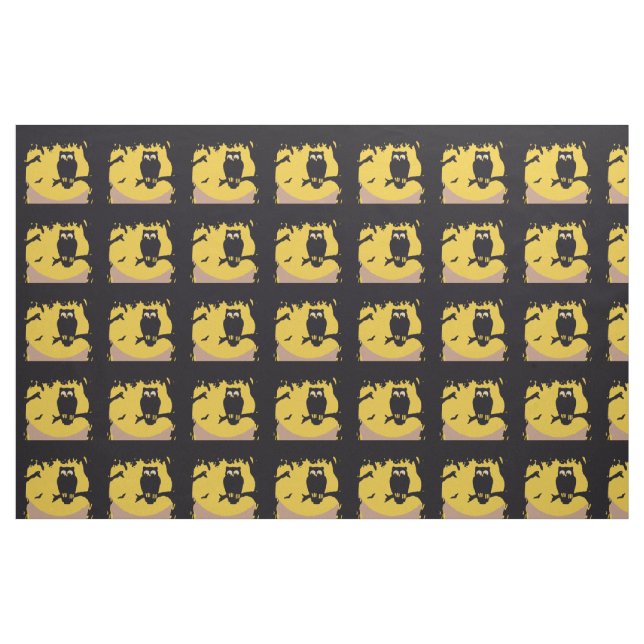 Owl Fabric (Fat Quarter)