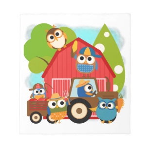 Owl Farmers Notepad